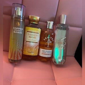 Summer scents -bath and body works